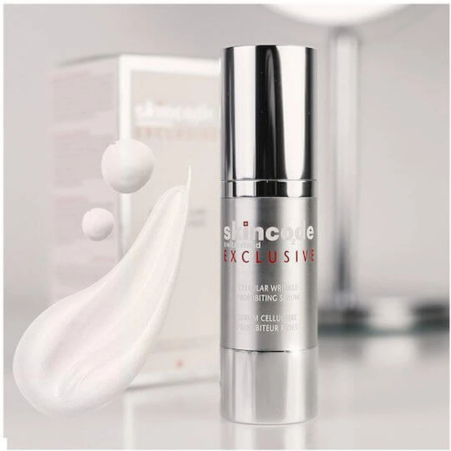 Skincode Anti-Aging Face Serum with Peptides and Hyaluronic Acid for Lifting 30ml