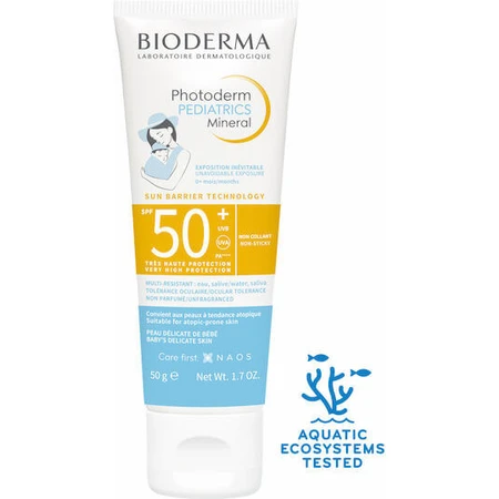 Bioderma Photoderm Pediatrics Emulsión solar para bebés SPF50 50ml