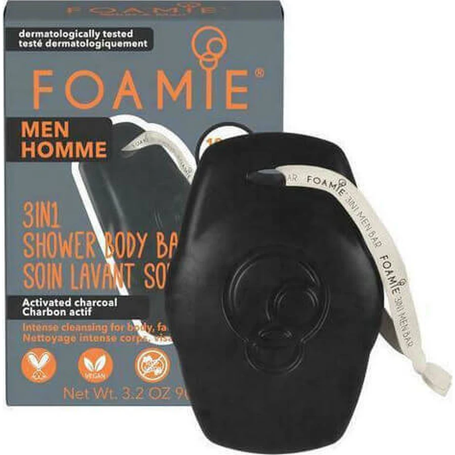 Foamie Three In One Dusche Körperseife Bar 90gr