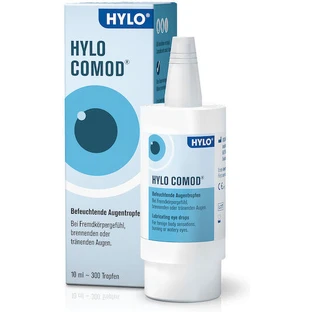 Ursapharm Hylo Comod Hyaluronzuur oogdruppels voor droge ogen 10ml