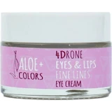Aloe Colors 4Drone Moisturizing and Anti-Ageing Eye and Lip Cream with Hyaluronic Acid and Aloe Vera 30ml