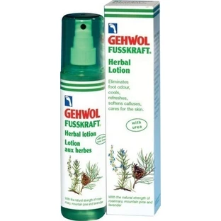 Gehwol Fusskraft Loción desodorante a base de plantas Spray para hongos en los pies 150ml