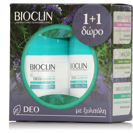 Bioclin Deo Deodorant Roll-On 2x50ml
