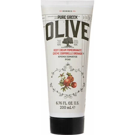 Korres Zuivere Griekse Olijf Granaatappel Granaatappel Hydraterende Melk voor het Lichaam 200ml