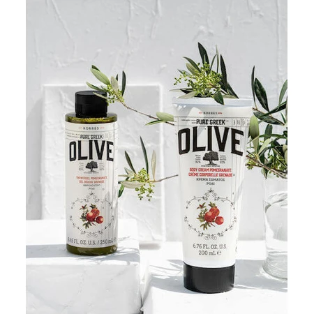 Korres Zuivere Griekse Olijf Granaatappel Granaatappel Hydraterende Melk voor het Lichaam 200ml
