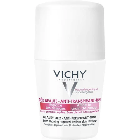 Vichy für empfindliche und enthaarte Haut Deodorant 48h Roll-On 50ml