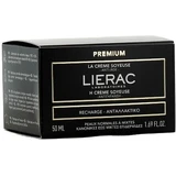 Lierac Premium La Creme Soyeuse Reichhaltige Nachfüllpackung Anti-Ageing und Sebumregulierende 24h Tagescreme mit Hyaluronsäure 50ml