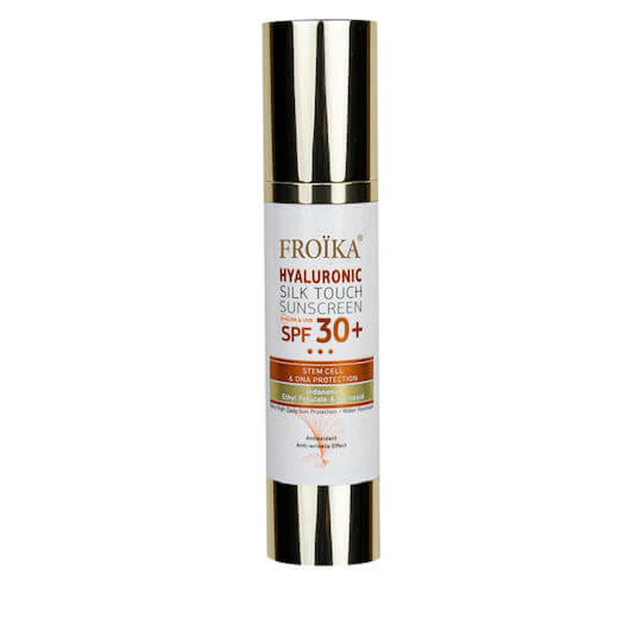 Froika Hyaluronic Silk Touch Hyaluronic Silk Touch Wasserbeständige Gesichtssonnencreme SPF30 50ml
