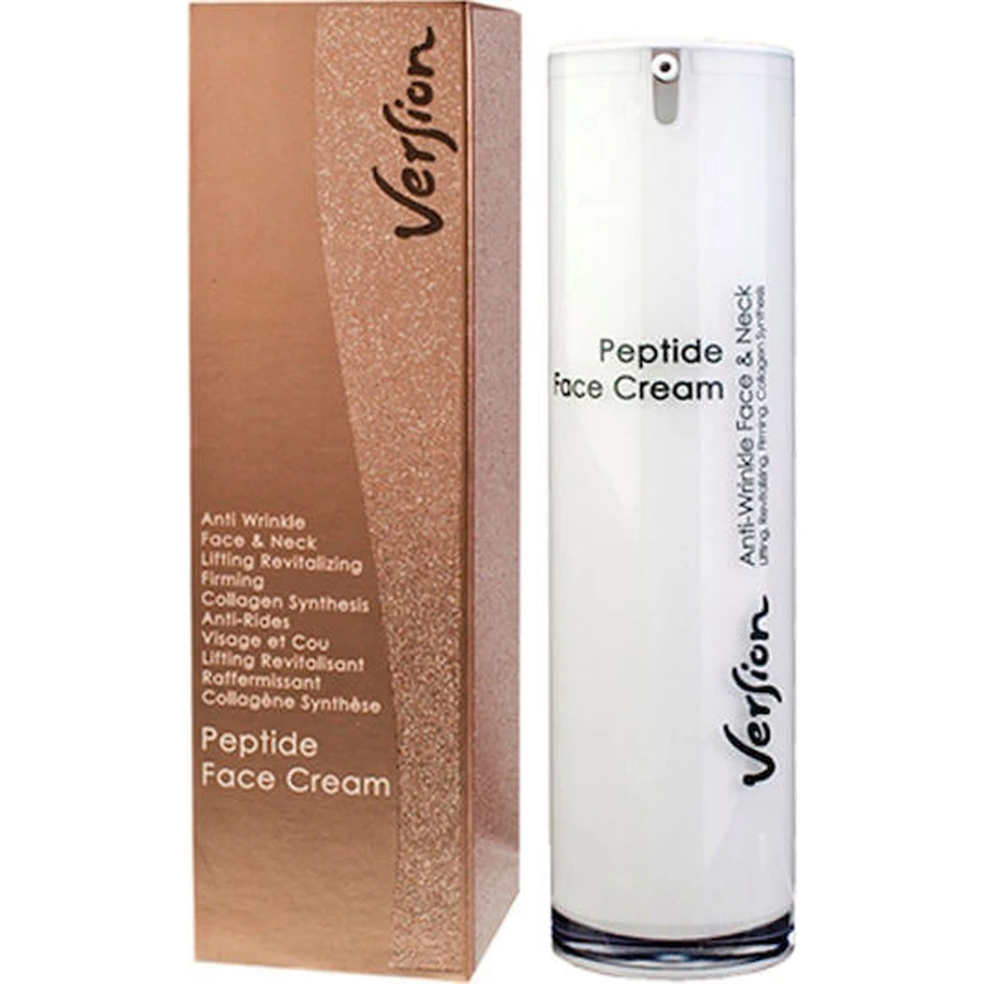Version Peptide 24h Face Day Cream with SPF15 for Anti-Ageing and Toning with Peptide 50ml