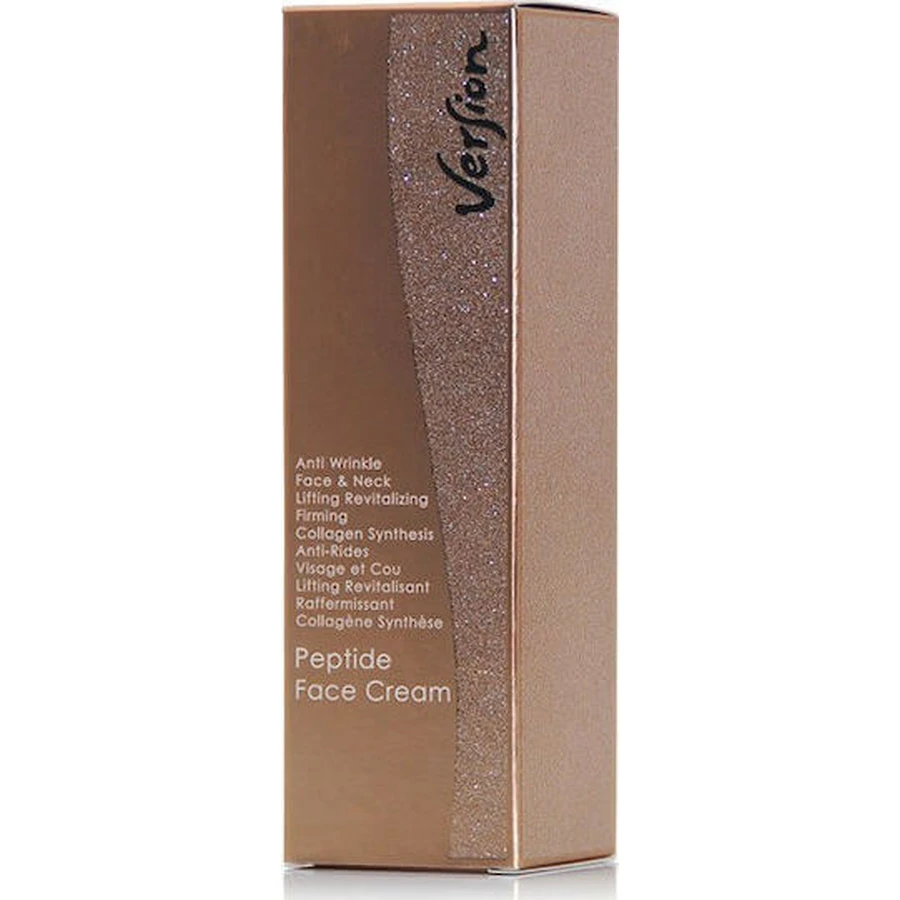 Version Peptide 24h Face Day Cream with SPF15 for Anti-Ageing and Toning with Peptide 50ml