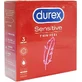 Durex Prezervative Sensitive Prezervative 3pcs