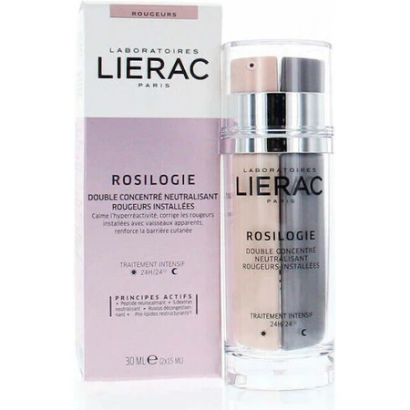 Lierac Rosilogie Beruhigendes und feuchtigkeitsspendendes Gesichtsserum mit Peptiden 2x30ml
