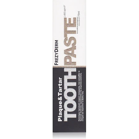 Frezyderm Plaque & Tartar Toothpaste for Plaque and Cavities 75ml
