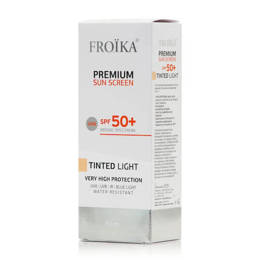 Froika Premium Sun Protection Face Cream SPF50 with Pigment 50ml
