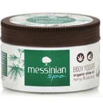 Messinian Spa Organic Organic Olive Oil Hemp & Coconut Body Moisturizing Body Butter with Urea & Coconut Flavor for Dry & Sensitive Skin 250ml