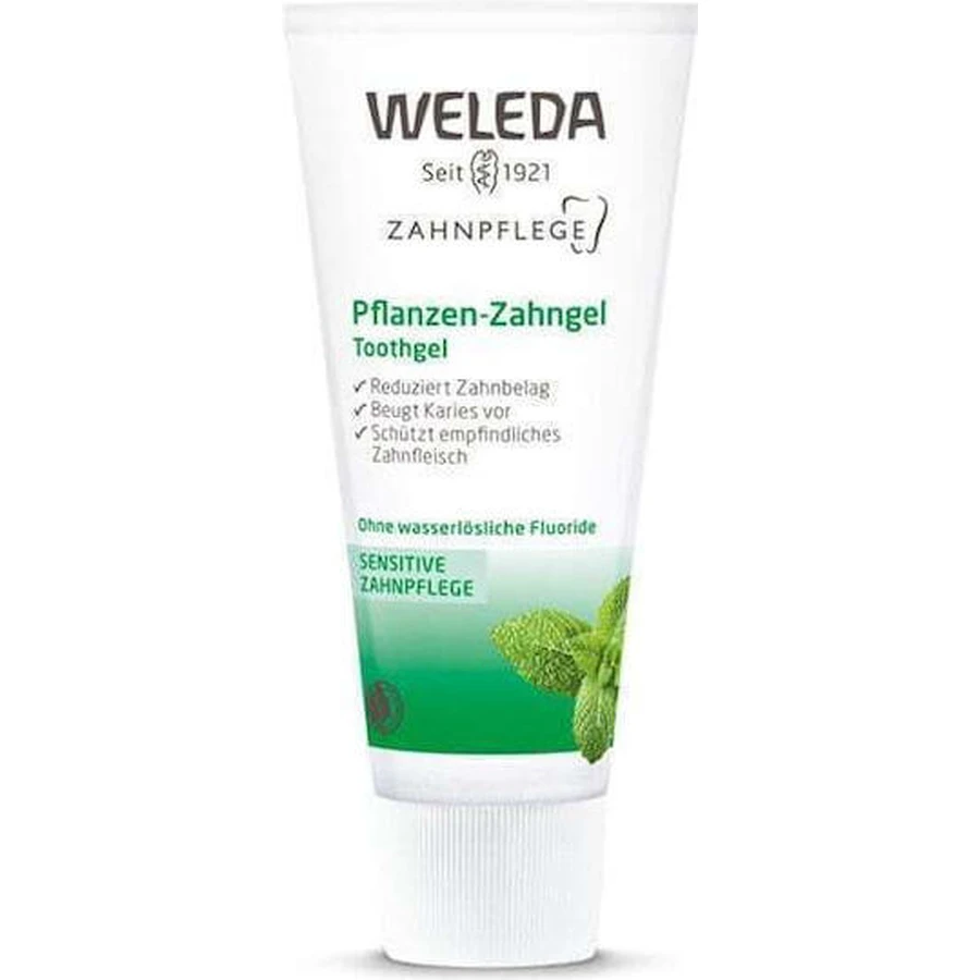 Weleda Dental Care Tandpasta op plantaardige basis tegen tandplak en gaatjes 75ml