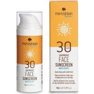 Messinian Spa Messinian Spa Crème solaire visage douce et mate SPF30 Spray 50ml
