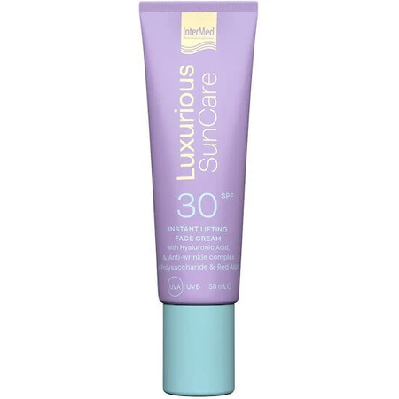 InterMed Crema Facial de Día Tonificante con Factor de Protección Solar SPF30 y Ácido Hialurónico 50ml