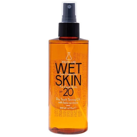 Youth Lab. Wet Skin Water Resistant Sunscreen Oil for Face and Body SPF20 SPF20 Spray 200ml