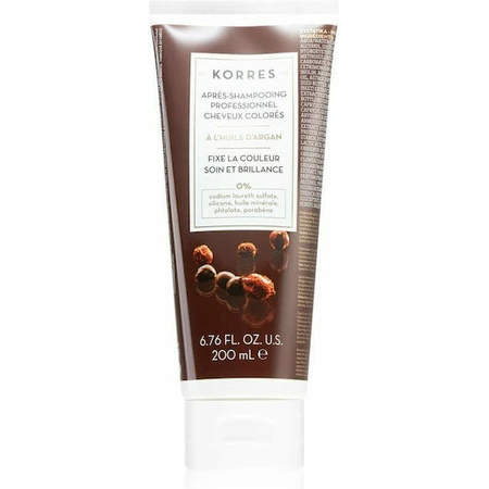 Korres Argan Oil Colour Maintenance Conditioner for Dyed Hair 200ml