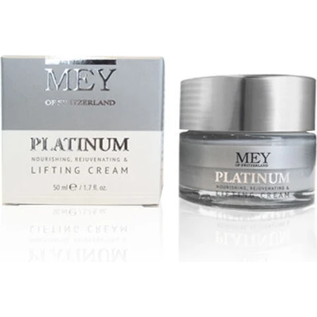 Mey Platinum 24 Hour Moisturizing, Anti-Aging and Toning Face Cream with Peptides 50ml