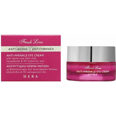 Fresh Line Hera Eye Feuchtigkeitsspendende und Anti-Ageing Augencreme mit Hyaluronsäure 15ml