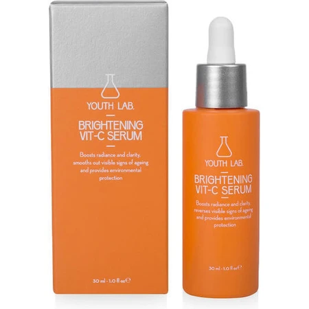 Jugend-Labor. Brightening Vit-C Anti-Ageing Facial Brightening Serum mit Vitamin C für Pigmentierung und Aufhellung von Flecken 30ml