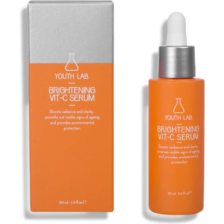 Jugend-Labor. Brightening Vit-C Anti-Ageing Facial Brightening Serum mit Vitamin C für Pigmentierung und Aufhellung von Flecken 30ml