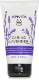 Apivita Caring Lavender Crema hidratant pentru corp cu Aromă Levănțică pentru piele uscată &amp; sensibilă 150ml