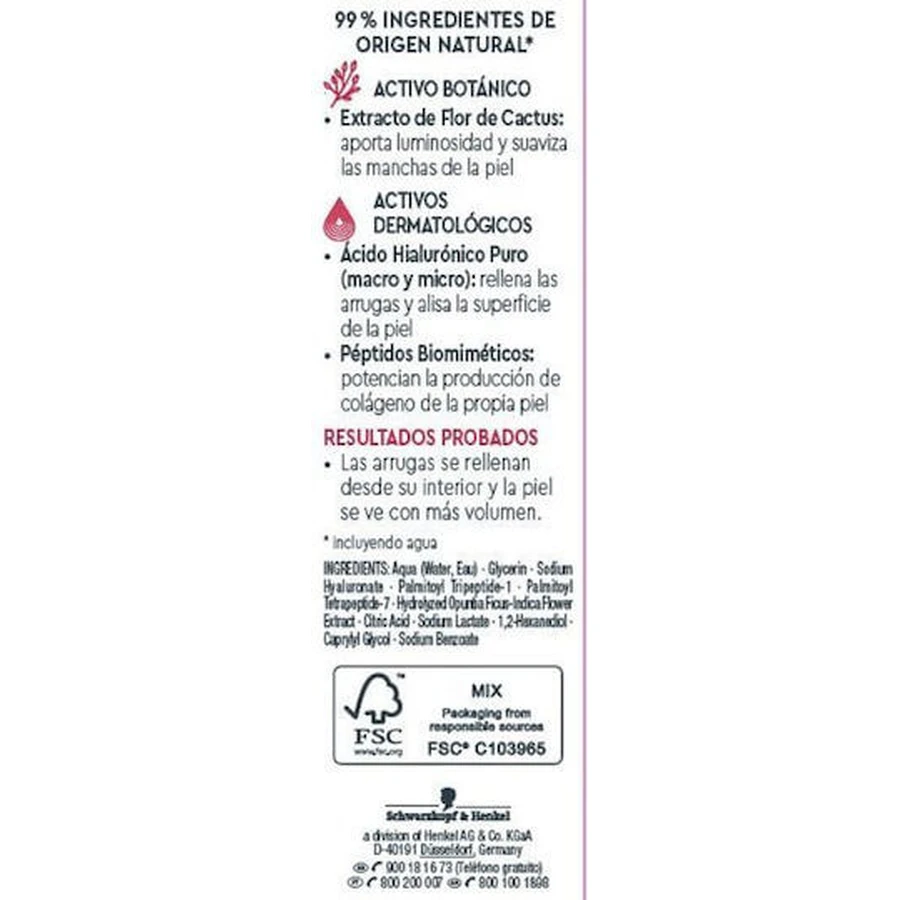 Diadermine Lift+ Super Filler Feuchtigkeitsspendendes und Anti-Ageing Gesichtsserum mit Hyaluronsäure für Ausstrahlung und Straffung 30ml