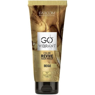 Farcom Professional Go Vibrant Colour Revive Beige Hair Mask 200ml
