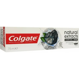 Colgate Extractos Naturales Carbón Activado Blanqueador Pasta Dentífrica 75ml