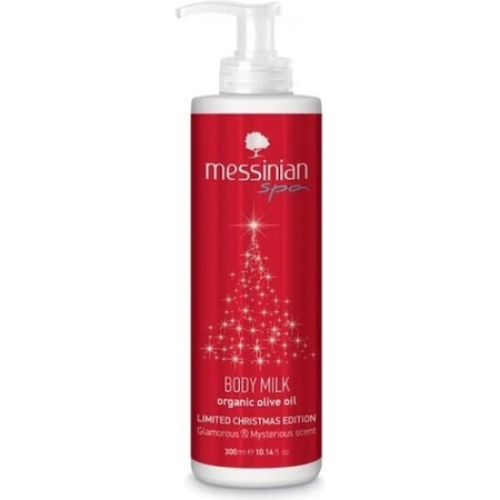 Lait corporel hydratant Messinian Spa au parfum de vanille pour tous les types de peau 300ml