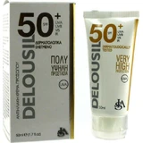 Delousil Gezichtscrème Zonbescherming SPF50 50ml