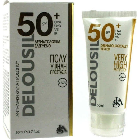 Delousil Gezichtscrème Zonbescherming SPF50 50ml