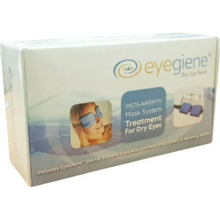 Eyegiene Alivio Ojo Seco Insta-Calor Máscara Starter System 10pcs