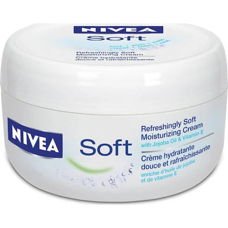 Nivea Soft Crème hydratante pour le corps pour les peaux très sèches 200ml