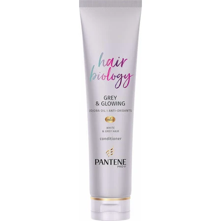 Pantene Pro V Hair Biology Grey & Glowing Colour Conditioner pour cheveux teints 160ml