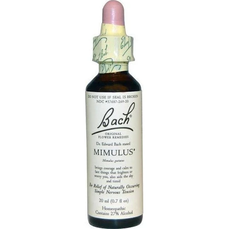 Bach Mimulus Flower Essence in Drops for Relaxation 20ml