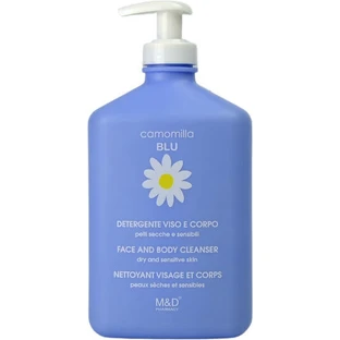 Camomilla BLU BLU Blu Face & Body Cleanser Body Wash Geeignet für atopische Haut 500ml