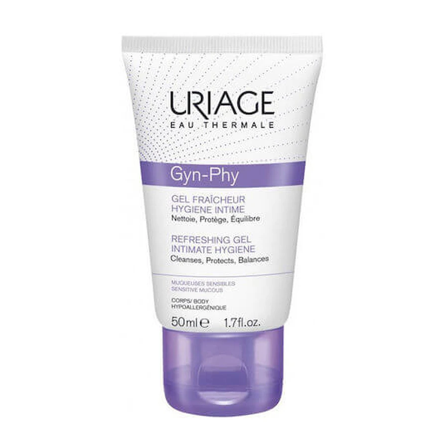 Uriage Gyn-Phy Verfrissende Intieme Hygiëne Gel 50ml
