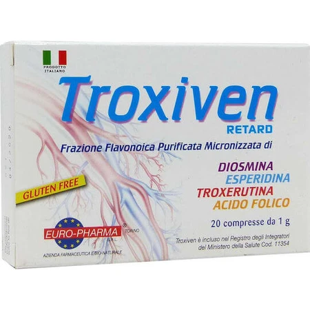 Bionat Troxiven Varices retardées Comprimés 20 Comprimés