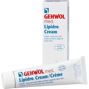 Gehwol Med Lipidro Crème hydratante pour les pieds à l'urée 125ml