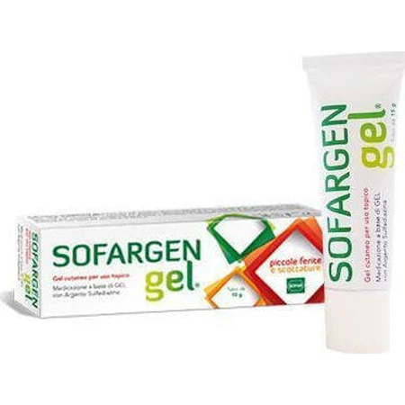 Sofargen gel voor genezing en brandwonden, 25 g, Sofar