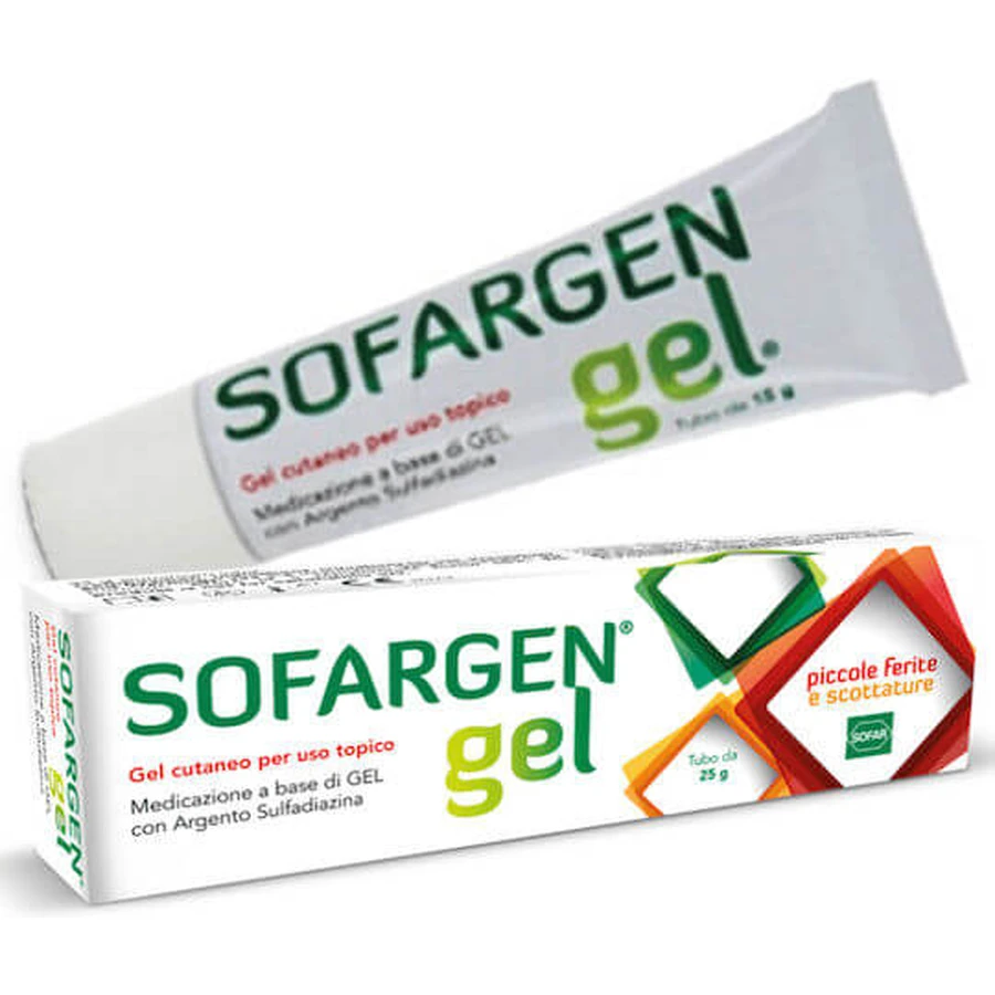 Sofargen gel voor genezing en brandwonden, 25 g, Sofar