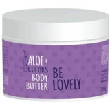 Aloe Colors Be Lovely Body Beurre hydratant pour le corps à l'aloe vera et au caramel pour les peaux sèches/très sèches et sensibles 200ml