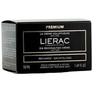 Lierac Premium La Creme Voluptueuse Navulling Anti-Rimpel Gezichtscrème met Hyaluronzuur 50ml