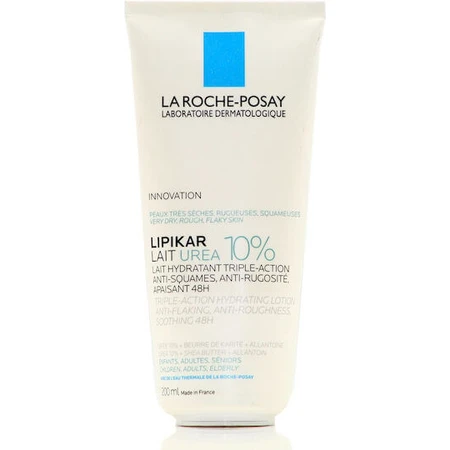 La Roche Posay Lipikar Urea 10% Hydraterende Body Lotion met Urea voor de droge/zeer droge & gevoelige huid 200ml