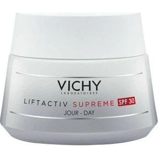 Vichy Liftactiv Supreme Crema Facial de Día Hidratante, Antiedad y Tonificante con SPF30 con Ácido Hialurónico 50ml