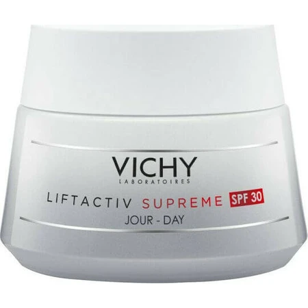 Vichy Liftactiv Suprême Crème de jour hydratante, anti-âge et tonifiante avec SPF30 à l'acide hyaluronique 50ml